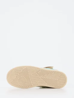 – High-Top-Sneaker aus Metallic mit Fellfutter*Bisgaard