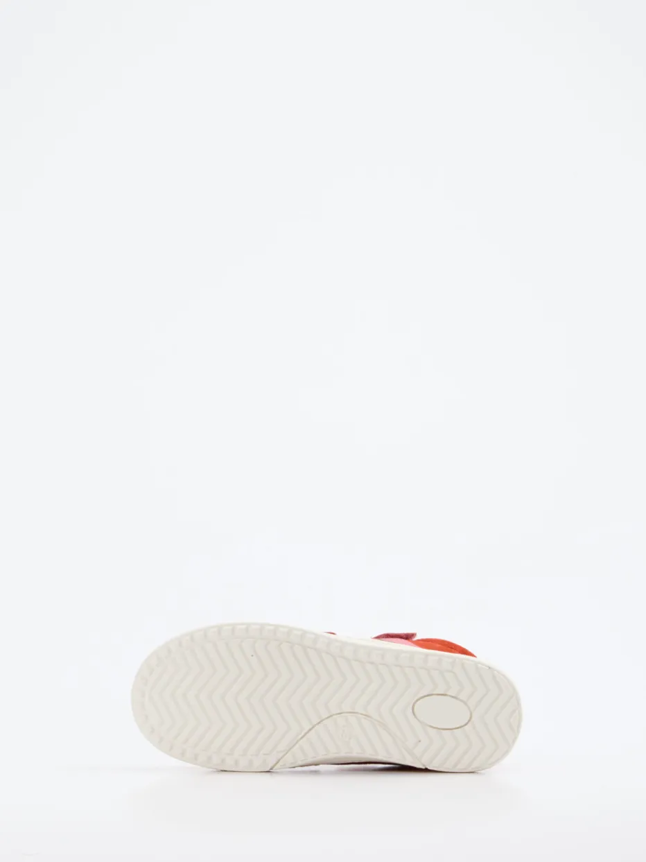 – Klett-Sneaker aus Veloursleder Korallenrot*Bisgaard New