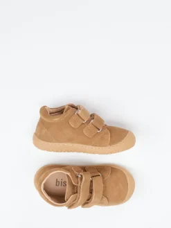 – Lauflernschuhe aus Veloursleder cognac*Bisgaard Outlet