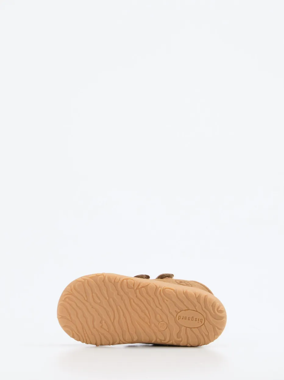 – Lauflernschuhe aus Veloursleder cognac*Bisgaard Outlet