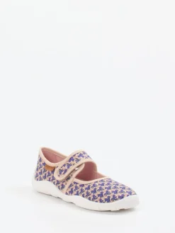 Kinder Bisgaard – Mary Janes aus Textil in Altrosa