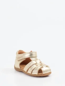 Kinder Bisgaard – Sandalen aus Metallicleder
