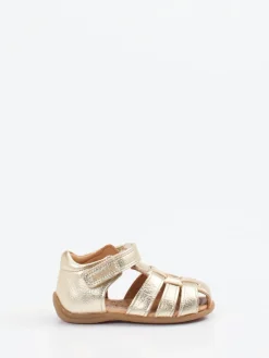 Kinder Bisgaard – Sandalen aus Metallicleder