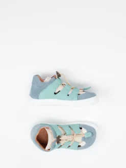 – Sandalette aus Veloursleder in Mintgrün*Bisgaard Discount