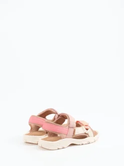 Kinder Bisgaard – Trekking-Sandalen aus Textil Pastellbeige