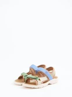 – Trekking-Sandale aus Textil beige*Bisgaard New