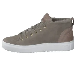 – Sneaker aus Veloursleder mit Lammfellfutter*Blackstone Sale
