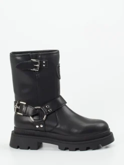 Damen Blauer – Biker Boots aus Kalbleder
