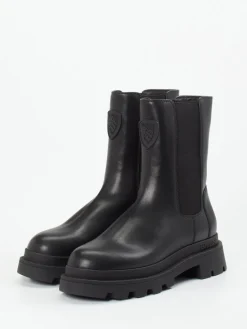 – Chelsea Boots aus Lammleder*Blauer Outlet