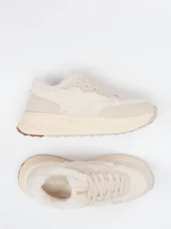 – Chunky Sneaker aus Textil in*Blauer Outlet