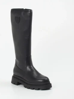 – Chunky Stiefel aus Glattleder*Blauer Online