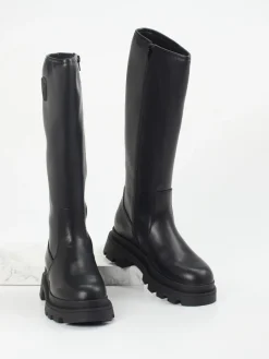 – Chunky Stiefel aus Glattleder*Blauer Online