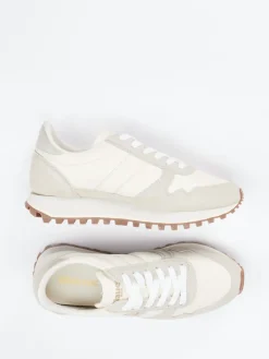 – Retro-Sneaker aus Veloursleder*Blauer New