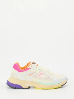 Damen Blauer – Retro-Sneaker aus Textil in Creme