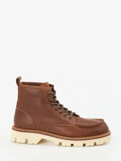 – Schnürboots aus Kalbleder mittel*Blauer Clearance