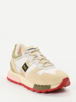 Damen Blauer – Sneaker aus Veloursleder und Mesh