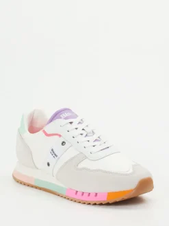 Damen Blauer – Sneaker aus Veloursleder Off-White