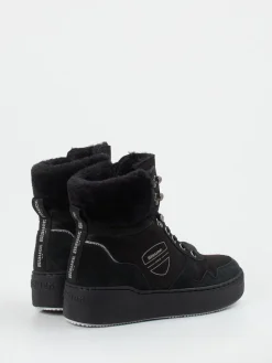 Damen Blauer – Winter-Boots aus Veloursleder