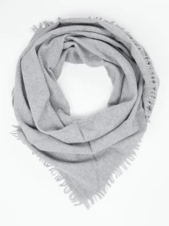 – Dreieckstuch aus Wolle-Kaschmir-Mix hell*Blui Hot