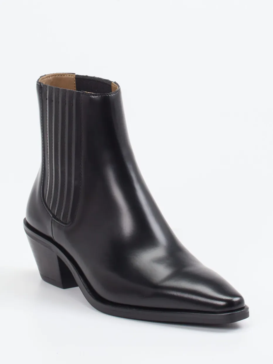 – Chelsea-Stiefeletten aus Glattleder*Boss Clearance