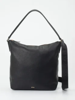 – Hobo Bag aus Kalbleder in*Boss Outlet