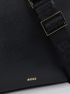 – Hobo Bag aus Kalbleder in*Boss Outlet