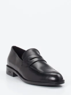 Herren Boss – Loafer aus Kalbleder glänzend