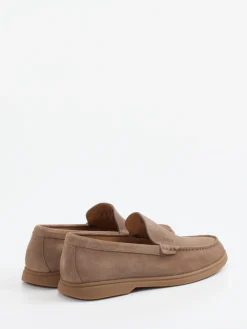 – Loafer aus Veloursleder in Sandbeige*Boss Online