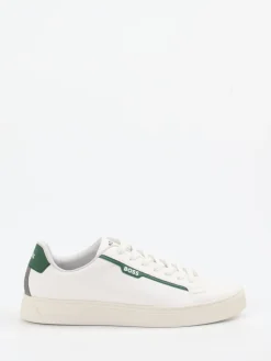 – Low-Top Sneaker aus Kalbleder Off-White*Boss Discount