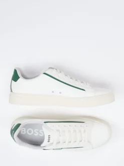 – Low-Top Sneaker aus Kalbleder Off-White*Boss Discount