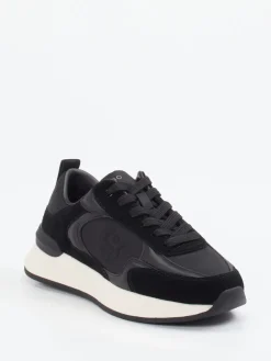 – Low-Top Sneaker aus Velour/Textil*Boss Discount