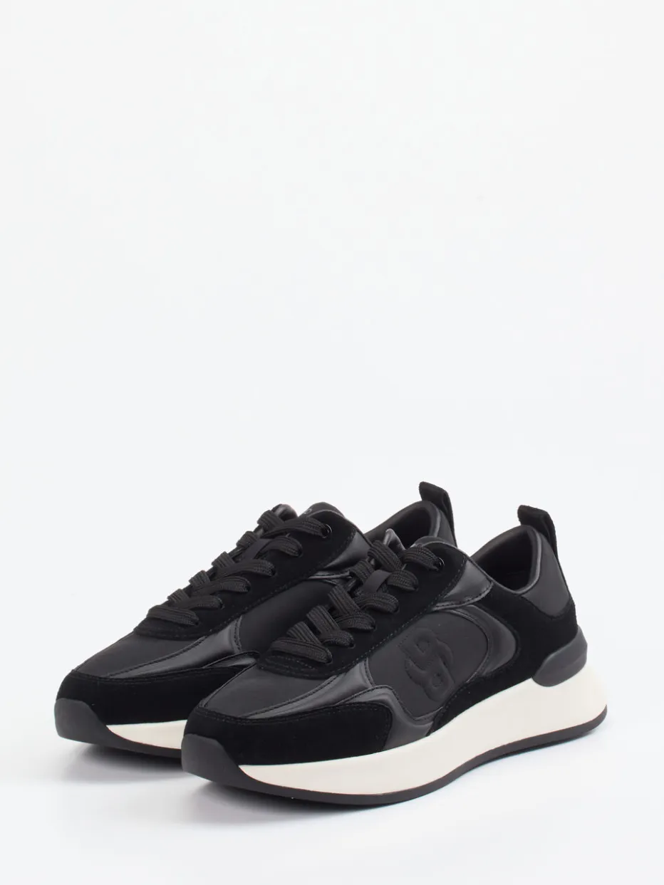 – Low-Top Sneaker aus Velour/Textil*Boss Discount