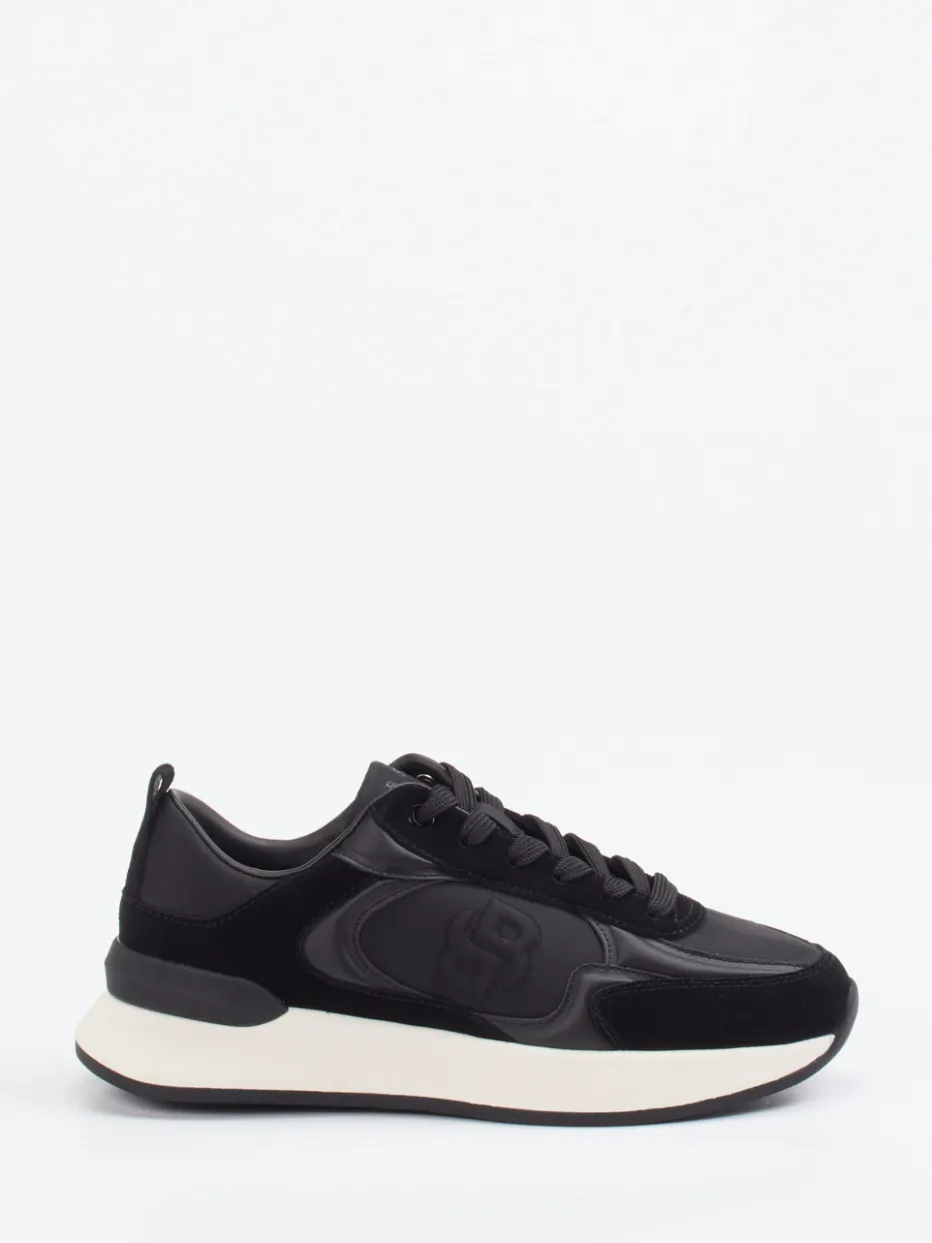 – Low-Top Sneaker aus Velour/Textil*Boss Discount