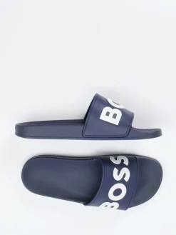 – Pantolette aus Synthetik in Dunkel*Boss Clearance