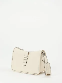 – Schultertasche aus Kalbleder creme*Boss Sale