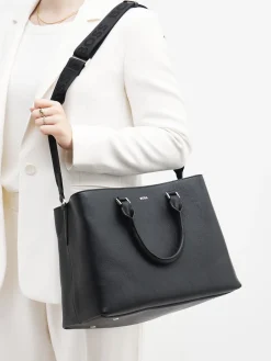 Damen Boss – Shopper aus Kalbleder in