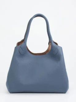 Damen Boss – Shopper aus Leder in Tauben