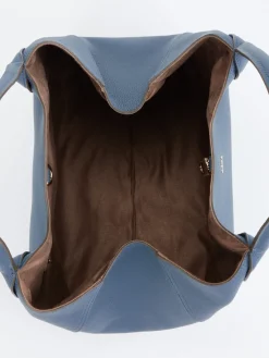 Damen Boss – Shopper aus Leder in Tauben