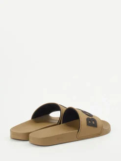 Herren Boss – Slides aus Synthetik in Sand