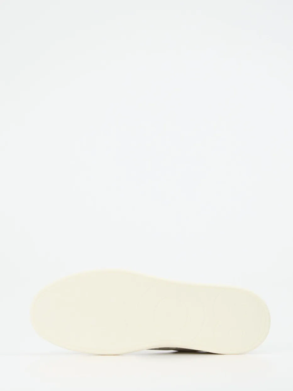 Herren Boss – Sneaker aus Glattleder in Hellgrau