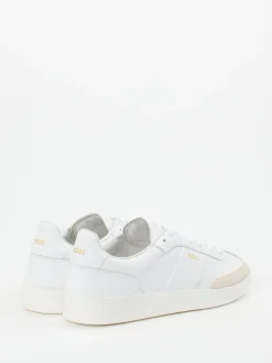 Damen Boss – Sneaker aus Kalbleder in