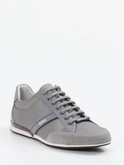 – Sneaker aus Kalbleder und Veloursleder*Boss Discount