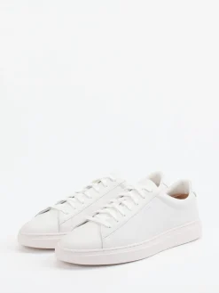 – Sneaker aus Leder in Off-White*Boss