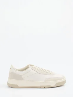 – Sneaker aus Leder in Beige*Boss Clearance