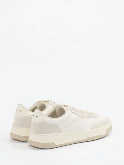 – Sneaker aus Leder in Beige*Boss Clearance