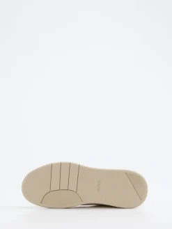 – Sneaker aus Leder in Beige*Boss Clearance