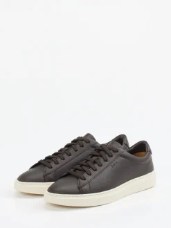 – Sneaker aus Leder in Dunkel*Boss Online