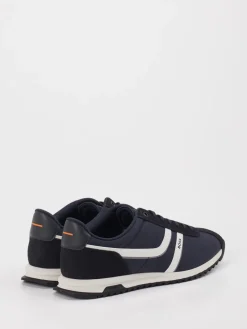 – Sneaker aus Textil und Veloursleder Dunkel*Boss Online