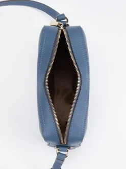 Damen Boss – Umhängetasche aus Leder in Jeans