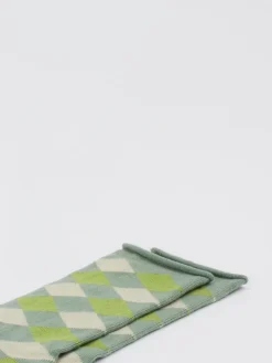 Damen Burlington – Crew-Socken aus Baumwolle mit Argyle